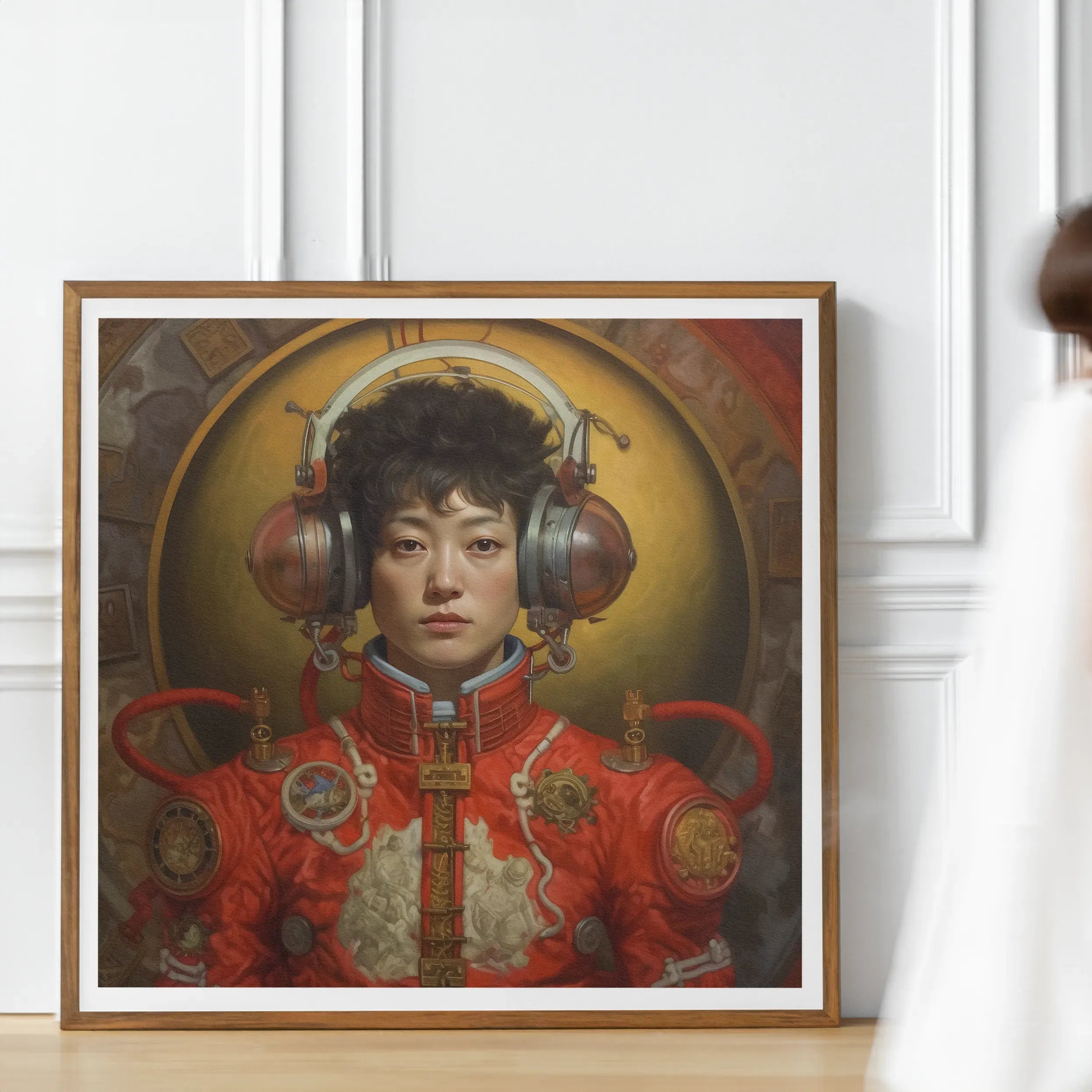 Mùchén - Gay Chinese Astronaut Aesthetic Art Print - Posters Prints & Visual Artwork - Aesthetic Art