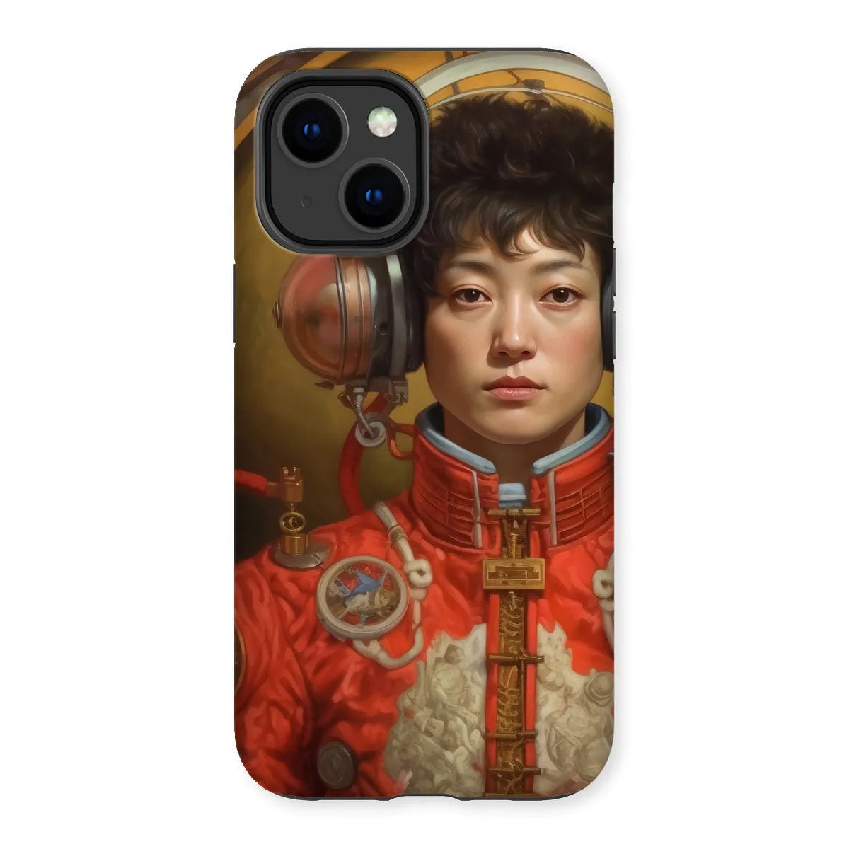 Mùchén - Gay Chinese Astronaut Aesthetic Phone Case - Iphone 14 Plus / Matte - Mobile Phone Cases - Aesthetic Art