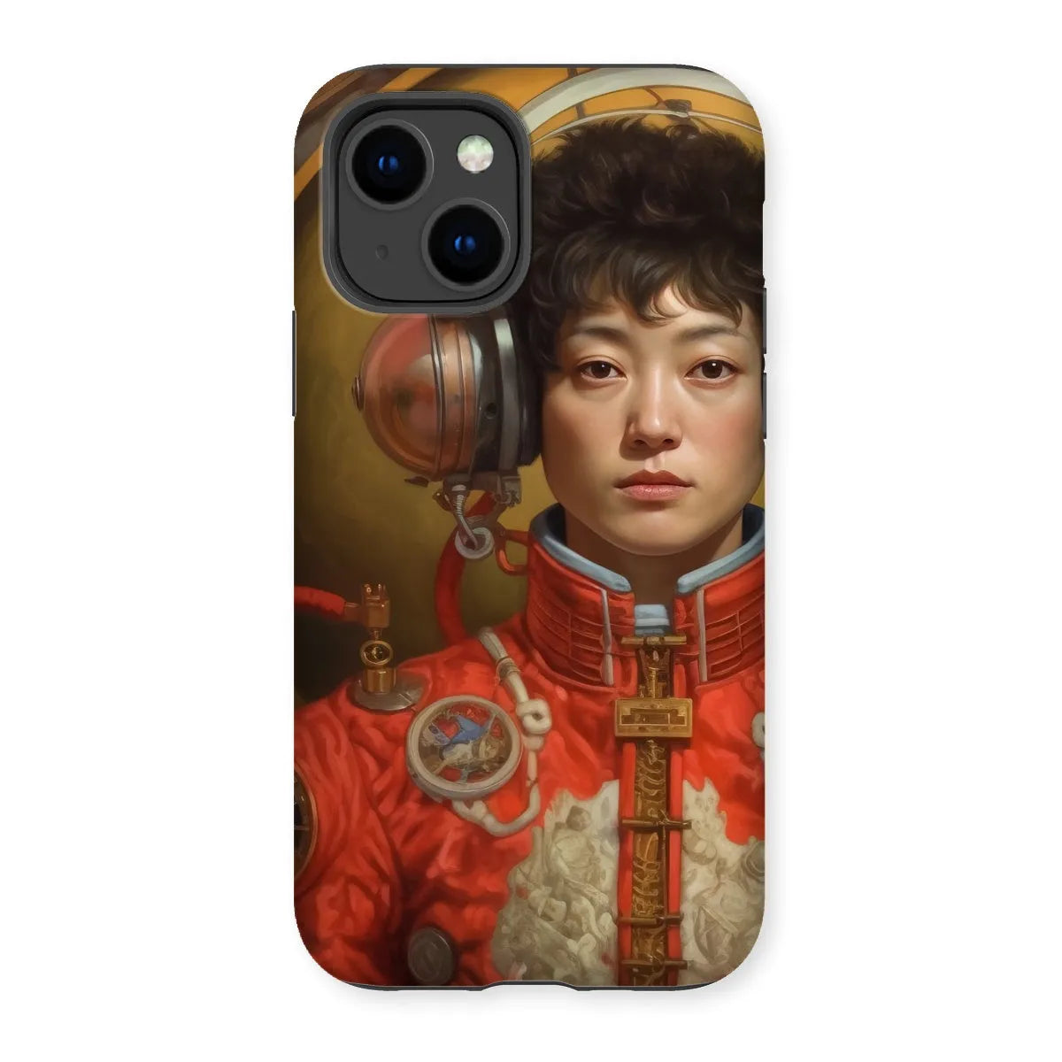 Mùchén - Gay Chinese Astronaut Aesthetic Phone Case - Iphone 14 / Matte - Mobile Phone Cases - Aesthetic Art