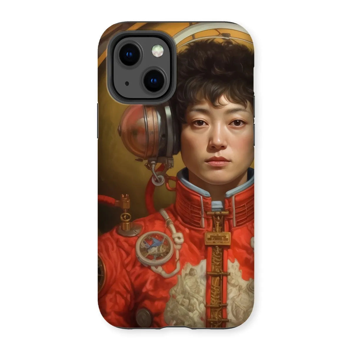 Mùchén - Gay Chinese Astronaut Aesthetic Phone Case - Iphone 13 / Matte - Mobile Phone Cases - Aesthetic Art