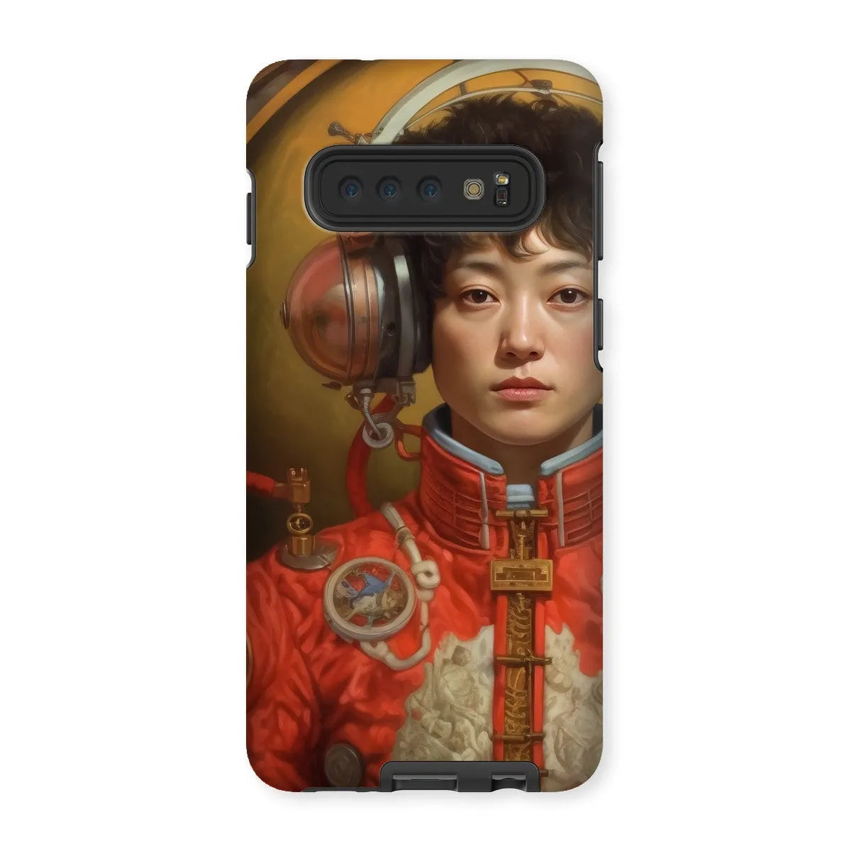 Mùchén - Gay Chinese Astronaut Aesthetic Phone Case - Samsung Galaxy S10 / Matte - Mobile Phone Cases - Aesthetic Art