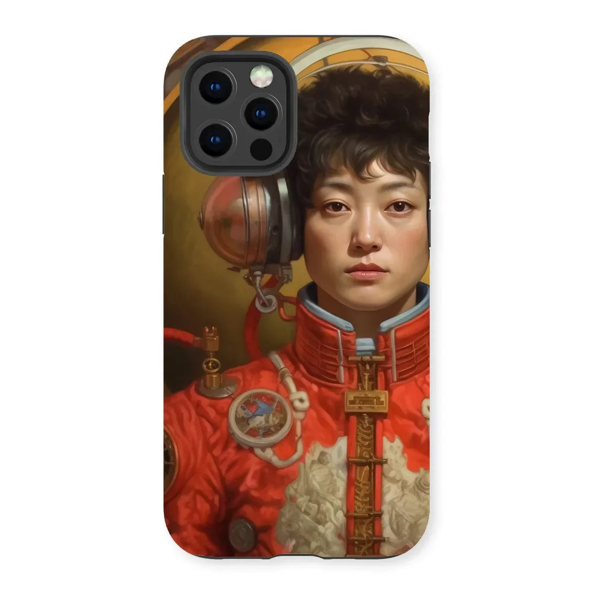 Mùchén - Gay Chinese Astronaut Aesthetic Phone Case - Iphone 13 Pro / Matte - Mobile Phone Cases - Aesthetic Art