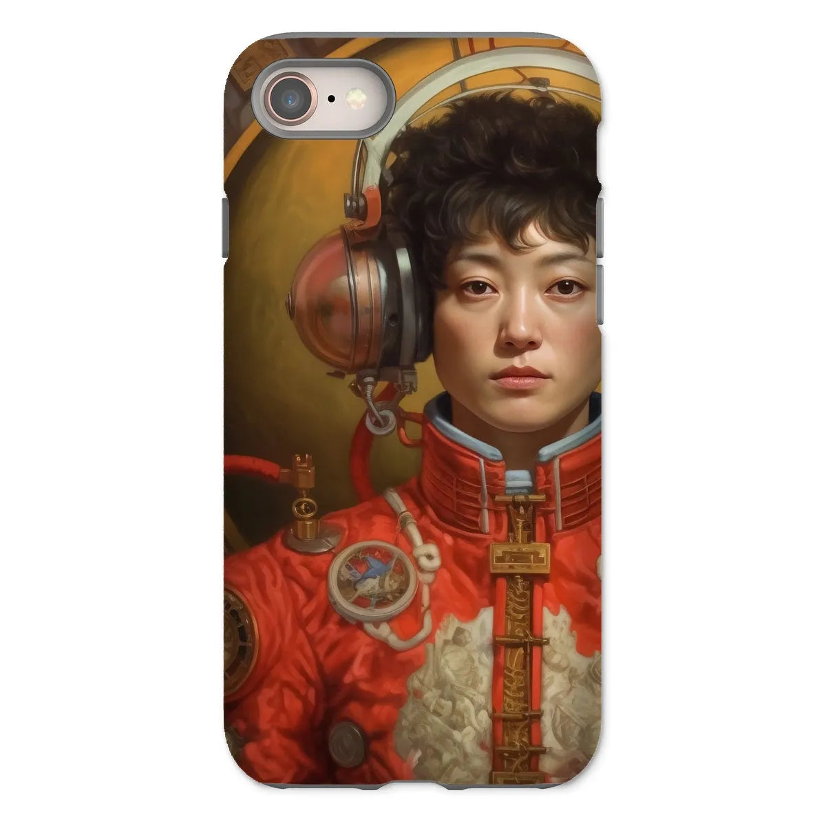 Mùchén - Gay Chinese Astronaut Aesthetic Phone Case - Iphone 8 / Matte - Mobile Phone Cases - Aesthetic Art