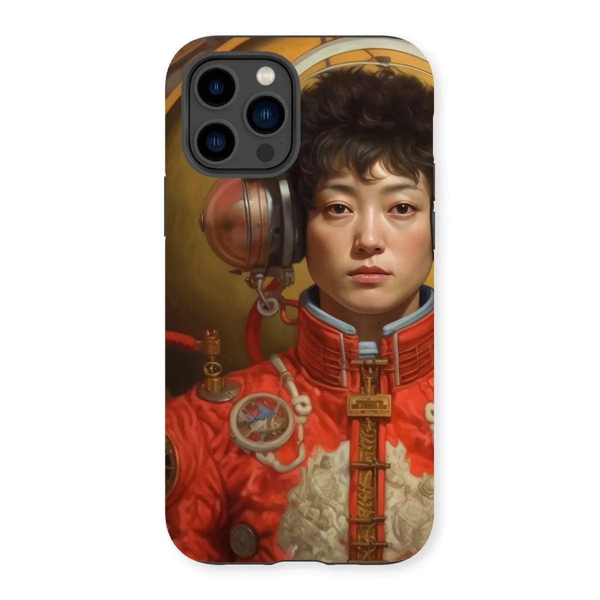 Mùchén - Gay Chinese Astronaut Aesthetic Phone Case - Iphone 14 Pro / Matte - Mobile Phone Cases - Aesthetic Art