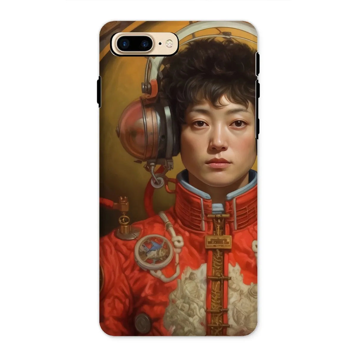 Mùchén - Gay Chinese Astronaut Aesthetic Phone Case - Iphone 8 Plus / Matte - Mobile Phone Cases - Aesthetic Art