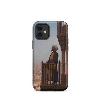 Muezzin - Jean Leon Gerome Iphone Case, 12 Mini / Matte, Phone Case Middle Eastern Scene