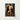 Framed Painting Muscular Man Gold Metallic Dark Cloak Muscle Mary, Queer Masculine Power, Neoclassical Gay Male