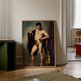 Muscle Mary - Stampa artistica gay maschile neoclassica / Tela, Poster, Stampe e Opere d’arte visiva, Toby Leon