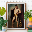 Muscle Mary - Neoclassical Gay Male Art Print Posters Prints & Visual Artwork