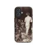 Naked Man Entering Cave - Wilhelm Von Gloeden Iphone Case, 16 / Matte, Artistic Phone Case