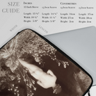 Naked Man Entering Cave - Wilhelm Von Gloeden Laptop Sleeve, Laptop Sleeve Sepia-toned Artistic Floral Design