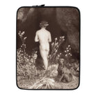 Naked Man Entering Cave - Wilhelm Von Gloeden Laptop Sleeve 15″ Computer Covers & Skins