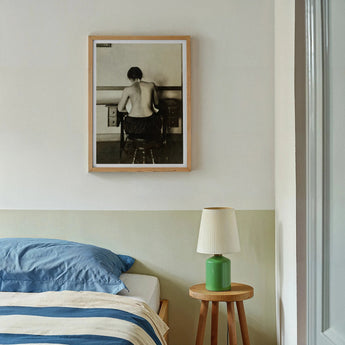 Naked Woman Sewing Lewis Hine Art Print / Canvas, Posters Prints & Visual Artwork, Toby Leon