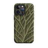 Natural Branch Pattern - Iphone Case, 15 Pro Max / Matte, Mobile Phone Cases, Toby Leon