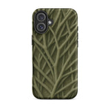 Natural Branch Pattern - Iphone Case, 16 Plus / Matte, Mobile Phone Cases, Toby Leon