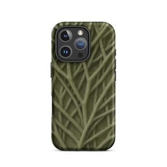 Natural Branch Pattern - Iphone Case, 16 Pro / Matte, Mobile Phone Cases, Toby Leon