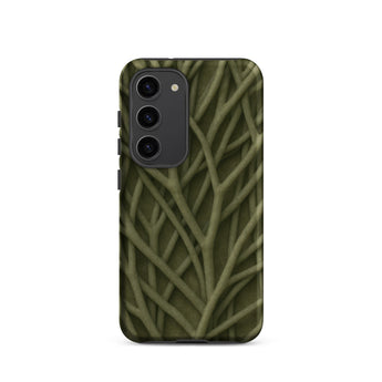 Natural Branch Pattern - Phone Case, Samsung Galaxy S23 / Matte, Mobile Cases, Toby Leon
