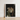 White-framed Art Print Two Shirtless Men Dark Floral Gay Seduction Rendezvous, Hush