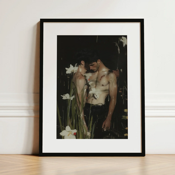 Nature / Nurture - Gay Seduction Rendezvous Art Print / Canvas, Gay Seduction Rendezvous, Floral Hush, Rendezvous Art Print