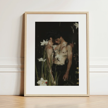 Nature / Nurture - Gay Seduction Rendezvous Art Print / Canvas, Gay Seduction Rendezvous, Floral Hush, Rendezvous Art Print