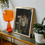 Nature / Nurture - Gay Seduction Rendezvous Art Print, Framed Art Print Two Men