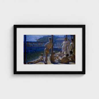 Naval Bath House - Eugene Jansson Fine Art Print / Canvas Eugène, Desire Drips, Cadmium-laced Tendon Prints