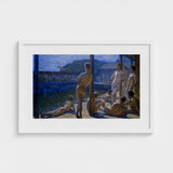 Naval Bath House - Eugene Jansson Fine Art Print / Canvas Eugène, Desire Drips, Cadmium-laced Tendon Prints