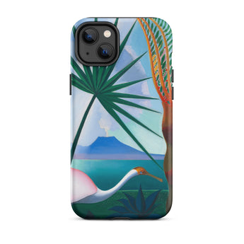 Neapolitan Song - Joseph Stella Iphone Case, 14 Plus / Matte, Phone Case Tropical Bird Art