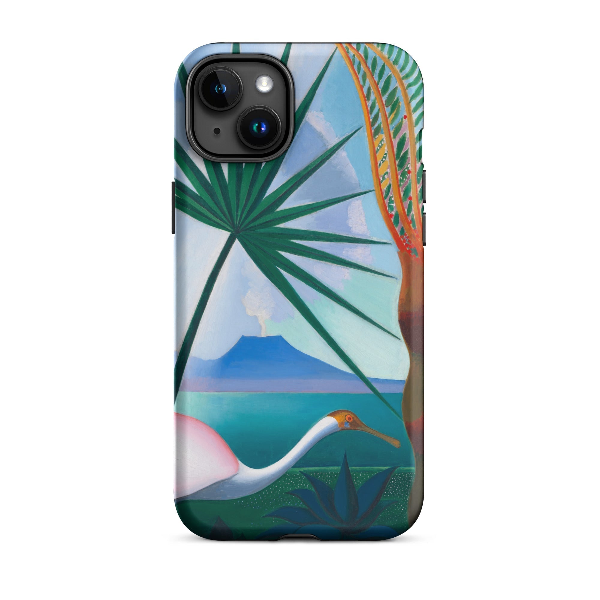 Neapolitan Song Joseph Stella Iphone Case, 15 Plus / Matte, Tropical Themed Phone Case