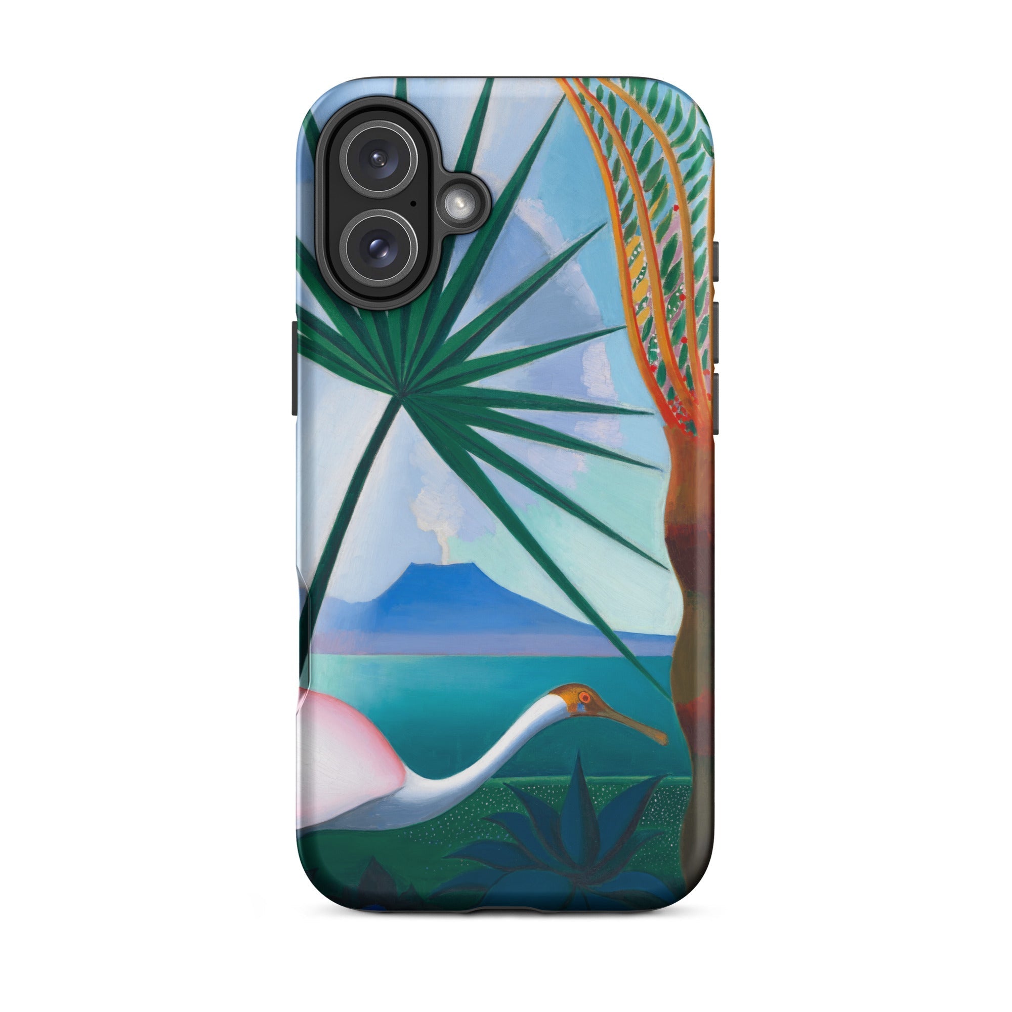 Neapolitan Song Joseph Stella Iphone Case, 16 Plus / Matte, Artistic Phone Case