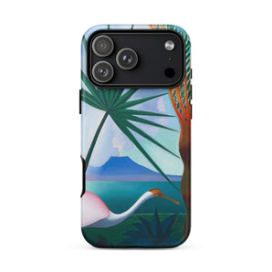 Neapolitan Song - Joseph Stella Phone Case Iphone 17 Pro Max / Matte Iphone 12 Pro Max Case Tropical Flamingo Design Joseph Stella,