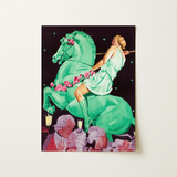 Night of the Amazons - Ludwig Hohlwein Art Print / Canvas, 12x16’’ / 31x41cm / Unframed / no Border, Posters Prints & Visual Artwork, Toby