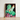 Framed Artwork Woman Light Green Dress Vibrant Emerald-green Ludwig Hohlwein’s Night, Munich Englischer Garten, Pageant, Signature Gouache