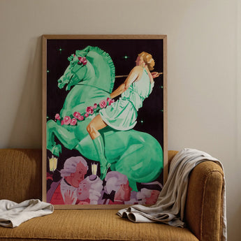 Night of the Amazons - Ludwig Hohlwein Art Print / Canvas, Posters Prints & Visual Artwork, Toby Leon