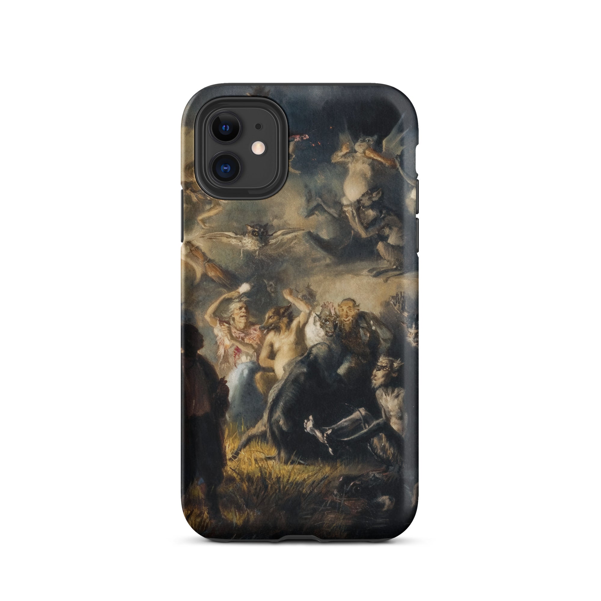 Night on Bald Mountain Illarion Pryanishnikov Iphone Case, 11 / Matte, Iphone Dark Artistic Case Chaotic Scene Mythological