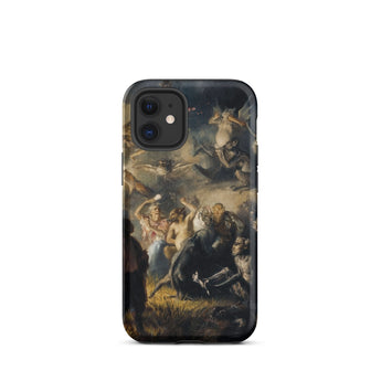 Night on Bald Mountain - Illarion Pryanishnikov Iphone Case, 12 Mini / Matte, Black Iphone 11 Case Classical Painting Witches Demons