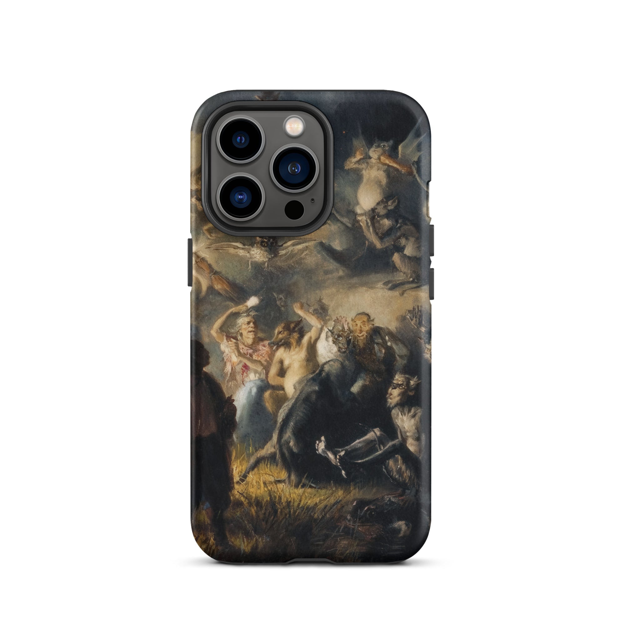 Night on Bald Mountain Illarion Pryanishnikov Iphone Case, 13 Pro / Matte, Iphone 14 Pro Max Dark Art Printed Protective Case