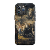 Night on Bald Mountain - Illarion Pryanishnikov Iphone Case, 16 Pro Max / Matte, Smartphone Case Dark Historical Painting Design