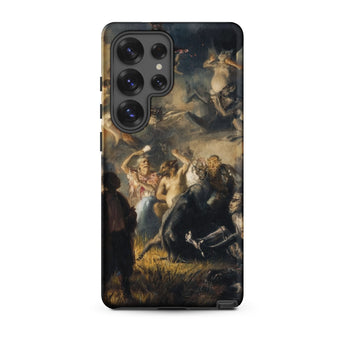 Night on Bald Mountain - Illarion Pryanishnikov Phone Case Samsung Galaxy S25 Ultra / Matte Black Phone Case Detailed Classical Painting
