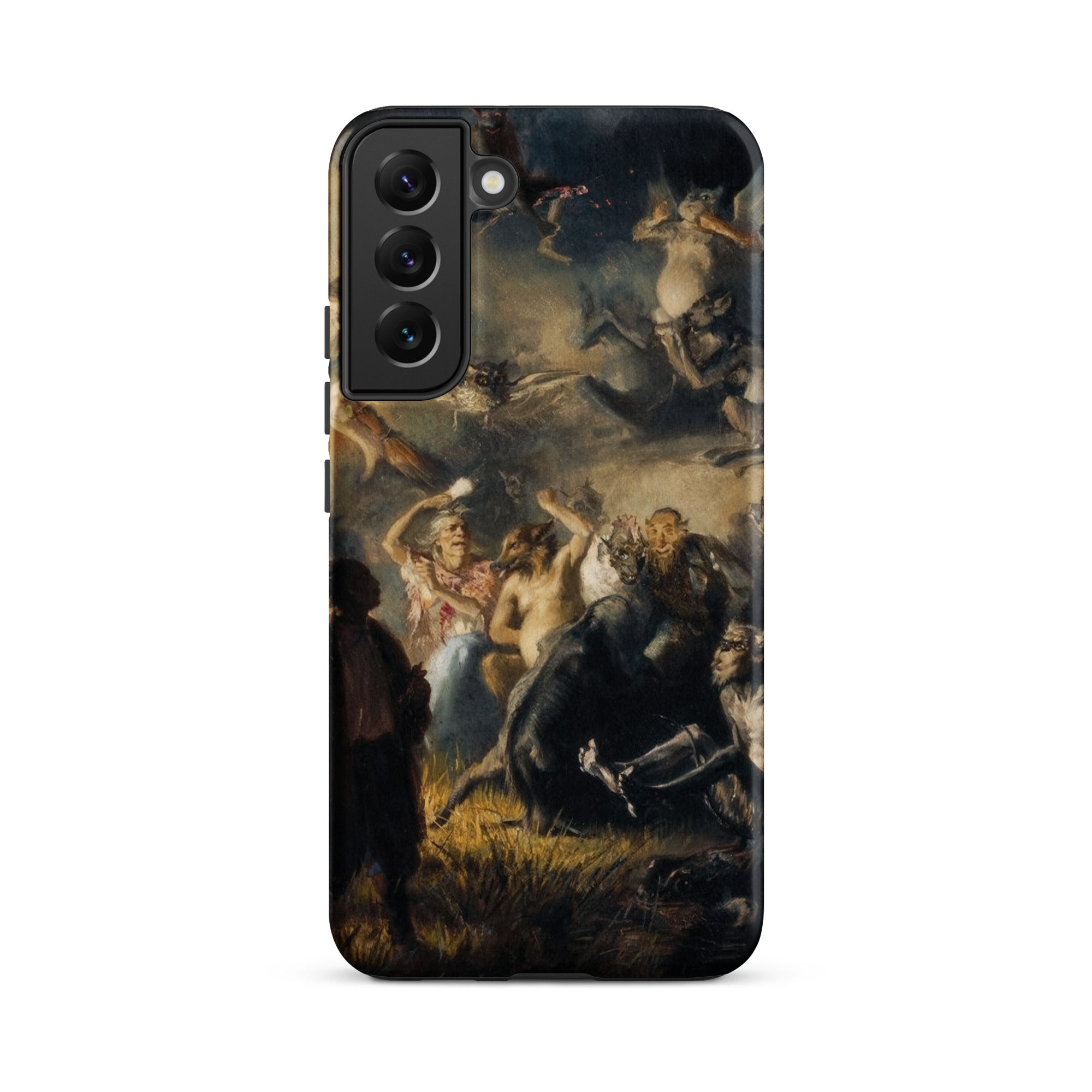 Night on Bald Mountain Illarion Pryanishnikov Samsung Case, Galaxy S22 Plus / Matte, Smartphone Dark Intricate Painting Mythological