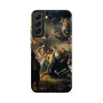 Night on Bald Mountain - Illarion Pryanishnikov Samsung Case, Galaxy S22 Plus / Matte, Smartphone Dark Intricate Painting Mythological