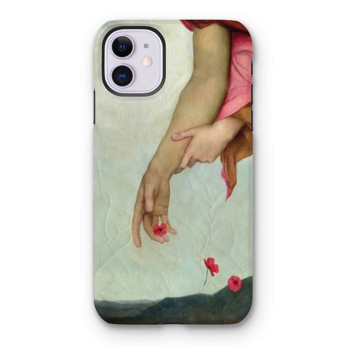 Night and Sleep - Evelyn De Morgan Iphone Case, 11 / Matte, Iphone Case Painting Hands Flowers