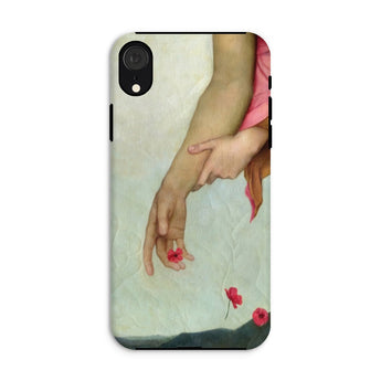 Night and Sleep - Evelyn De Morgan Iphone Case, Xr / Matte, Phone Case Hand Flower Design