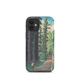 Nikko Gaido - Hasui Kawase Iphone Case, 12 Mini / Matte, Iphone 13 Nature-themed Case Forest Path Person