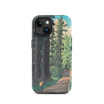 Nikko Gaido - Hasui Kawase Iphone Case, 15 / Matte, Smartphone Case Nature Scene Design