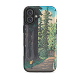 Nikko Gaido - Hasui Kawase Iphone Case, 16 Plus / Matte, Hard Shell Phone Case Nature-themed Illustration