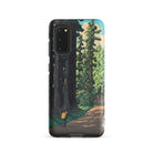 Nikko Gaido Hasui Kawase Samsung Case, Galaxy S20 / Matte, Smartphone Case Forest Scene Person Path