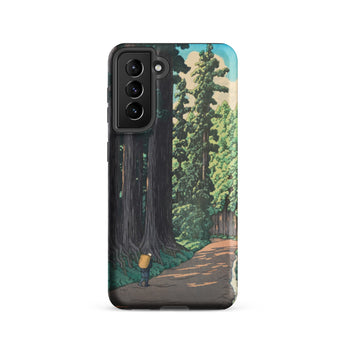 Nikko Gaido - Hasui Kawase Samsung Case, Galaxy S21 / Matte, Smartphone Nature-themed Case