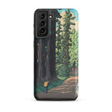 Nikko Gaido - Hasui Kawase Samsung Case, Galaxy S21 Plus / Matte, Smartphone Forest-themed Protective Case