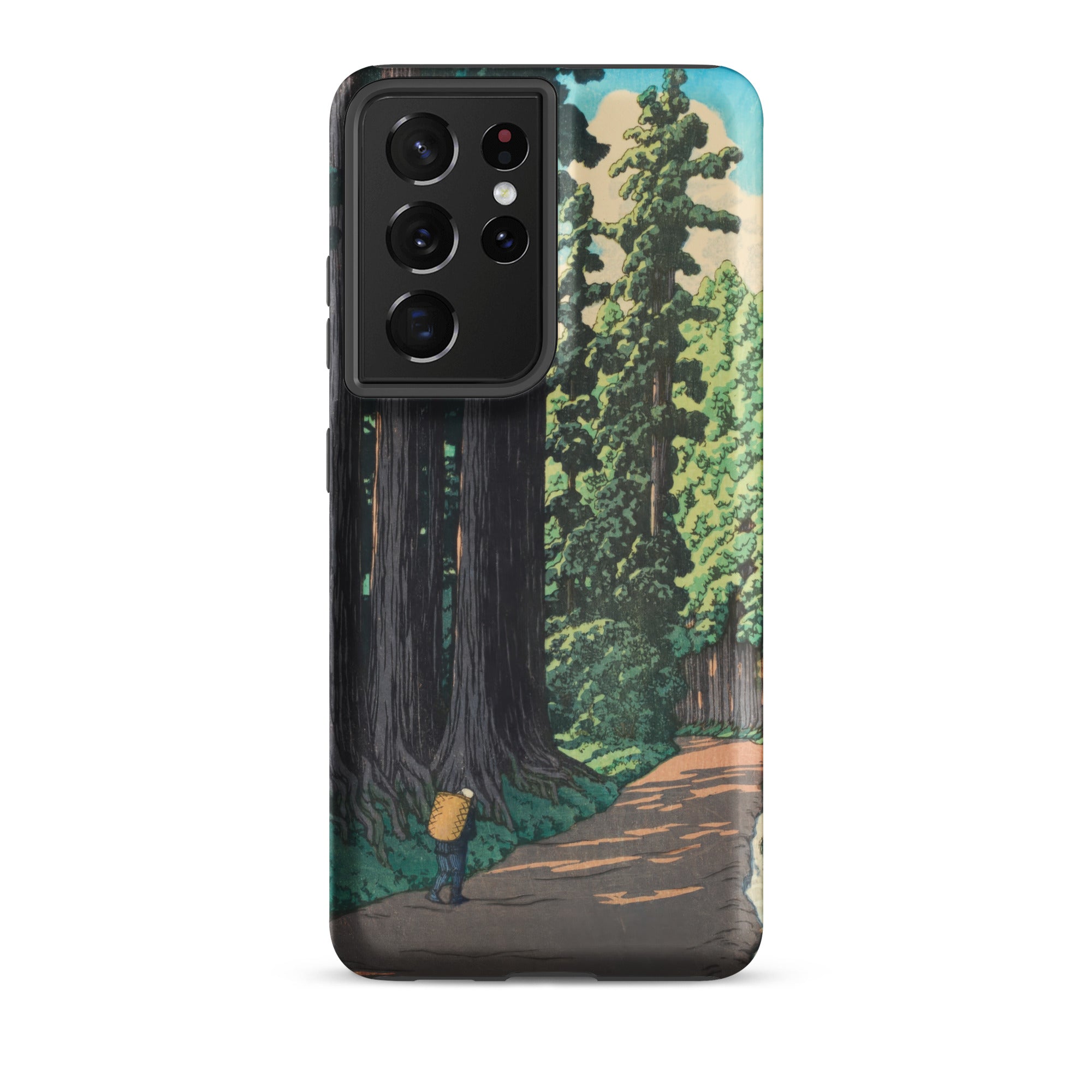 Nikko Gaido Hasui Kawase Samsung Case, Galaxy S21 Ultra / Matte, Smartphone Nature Themed Protective Case
